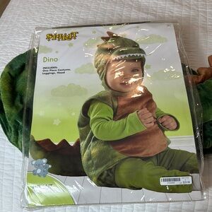 Spirit Green and Brown Dino Costume